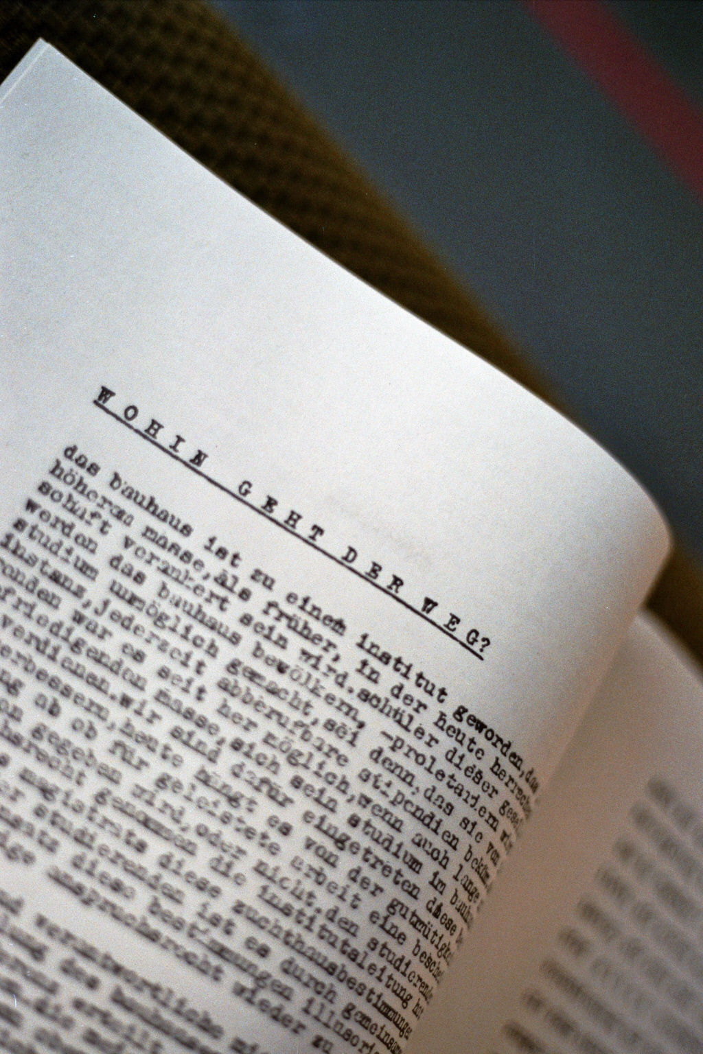 bauhaus: Wohin geht der Weg?